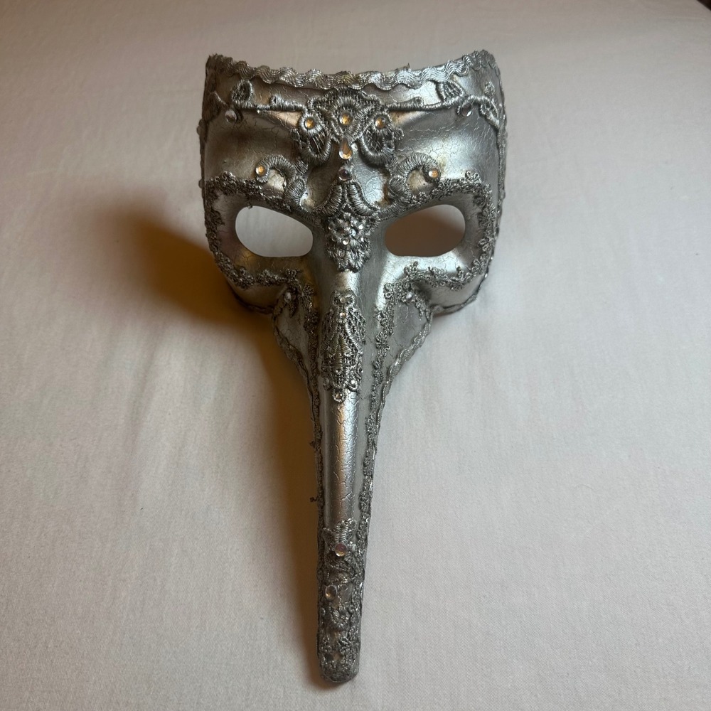 Venetian Plague Doctor Mask Long Nose Masquerade Halloween Costume Mardi Gras